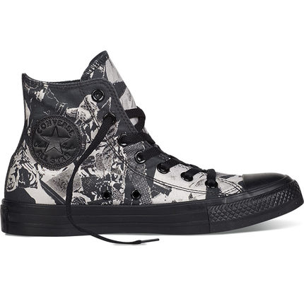 流行时尚！匡威艺术印花帆布鞋 549640C