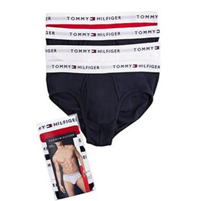 超值！Tommy Hilfiger 汤米&middot;希尔费格男式棉制内裤4件装