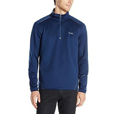 大码好价！Calvin Klein Heavy 男士1/4拉链套头运动衫