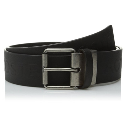 简约复古！法国鳄鱼Lacoste Sportswear 40mm宽 男真皮腰带