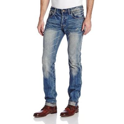 时尚大牌！PRPS Goods & Co. Rambler 男士修身牛仔裤