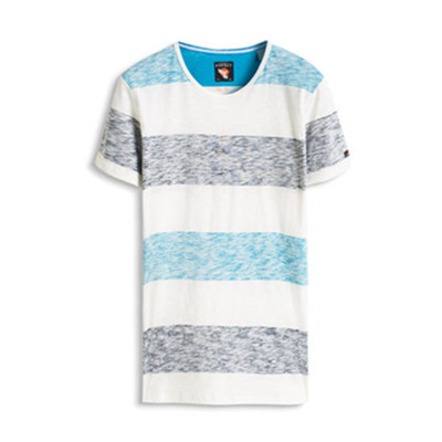 条纹款！ESPRIT男士短袖T恤046EE2K053