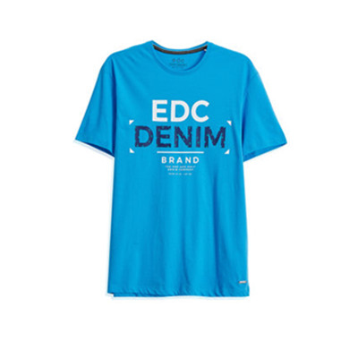 简约设计！ESPRIT EDC全棉短袖T恤066CC2K014