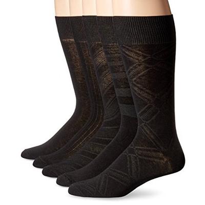 轻薄透气！Perry Ellis Premium 男士袜子 5双