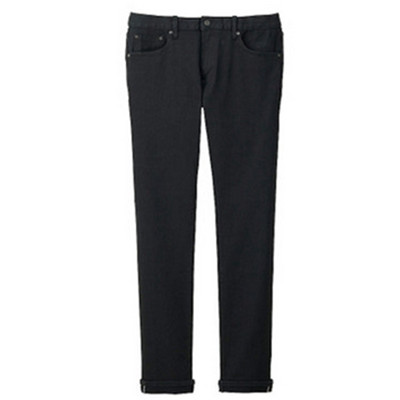 商务休闲！UNIQLO优衣库男装弹力修身牛仔裤(水洗产品)163897