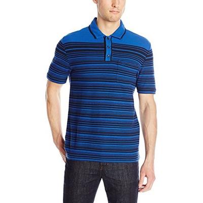 好看！Original Penguin Engineered 男士条纹polo衫