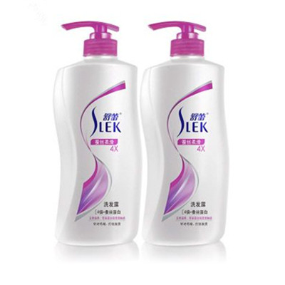 柔软顺滑！舒蕾蚕丝柔顺洗发水家庭装1Lx2瓶