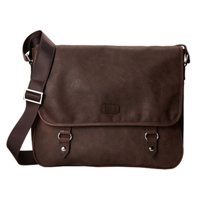 轻奢质感！Lodis Hunter 男士真皮邮差包