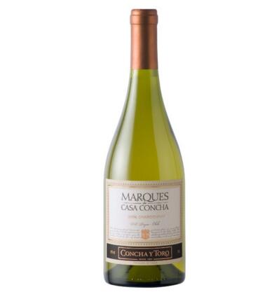 智利进口！干露酒厂侯爵夏多内 白葡萄酒750ML