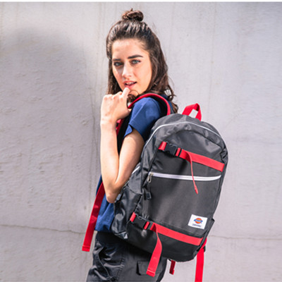 潮包好价！Dickies撞色休闲韩版双肩包161U90EC12