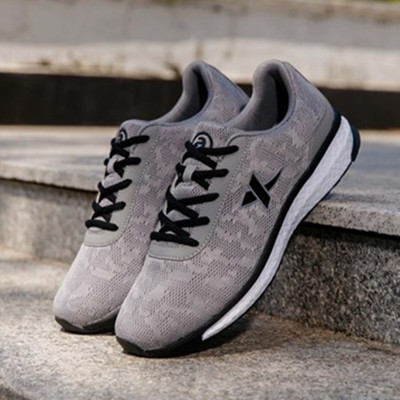 网面透气！特步透气减震耐磨网面休闲跑鞋984219119588