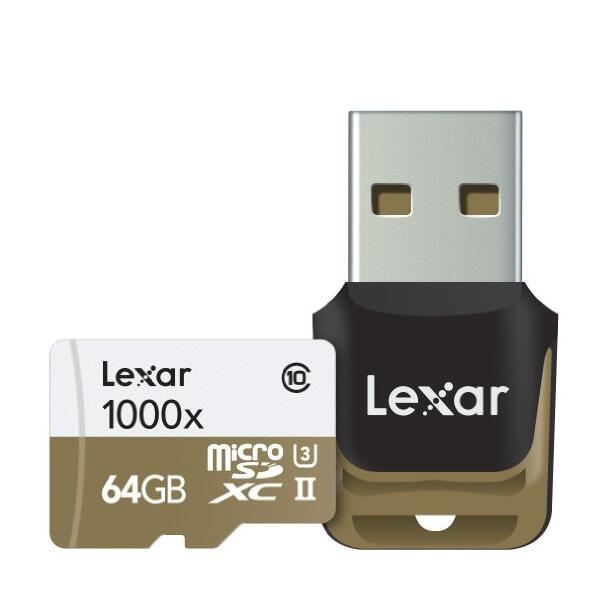 近期好价！Lexar 雷克沙 1000x 64GB TF存储卡