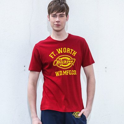 夏季单品！Dickies纯棉圆领短袖T恤162M30EC25