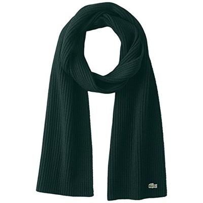 反季神价！鳄鱼Lacoste Classic Wool 男款纯羊毛围巾