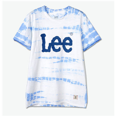 潮流有型！Lee标准剪裁LOGO印花短袖T恤L15174Y62K14