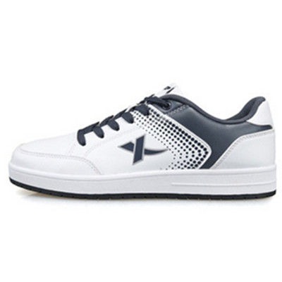 舒适透气！特步男子板鞋986419319625