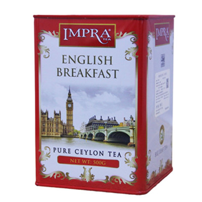 回味无穷！IMPRA 英伯伦 英式早茶 大叶红茶 500g(斯里兰卡进口)
