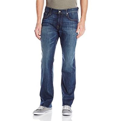猫须！7 For All Mankind Carsen 男士直筒牛仔裤