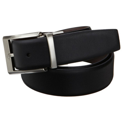 双面设计！Calvin Klein Smooth男士真皮腰带