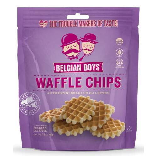 比利时进口！Belgium Boy 比童 华夫饼 80g