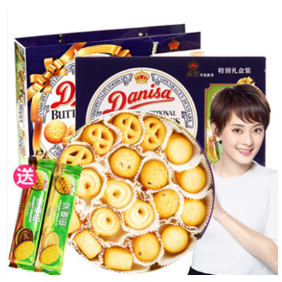 原装进口！皇冠丹麦风味曲奇908g礼盒装
