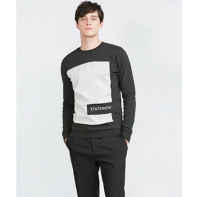 经典百搭！ZARA男装科技布料运动衫04873400500