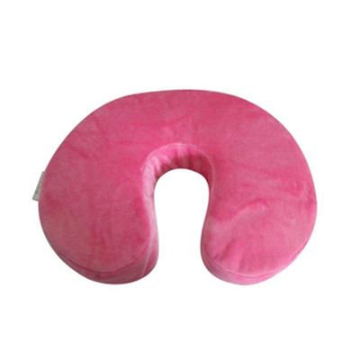 旅途必备！Perfect Pillow 泰国天然乳胶枕 护颈U型枕(粉色)