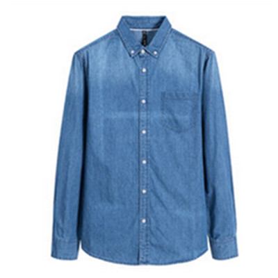 七夕价！森马男士牛仔衬衫10-315051901