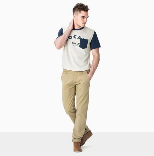 休闲修身！Levi's 李维斯 508版型 长裤 55688-0002