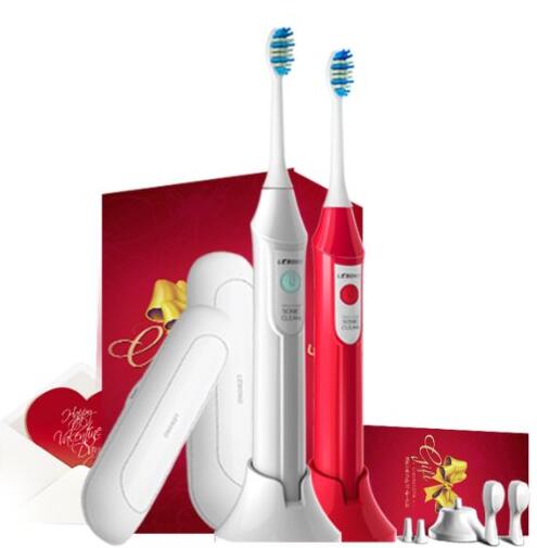 又到好价！Lebond 力博得 Only U声波电动牙刷礼盒 (2支装)
