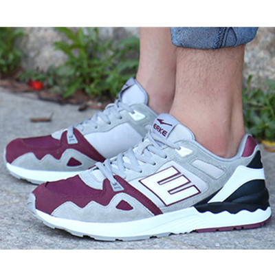 复古设计！鸿星尔克男子复古慢跑鞋51116320011