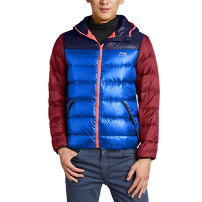 一口价！Li Ning李宁男式短羽绒服AYMJ017