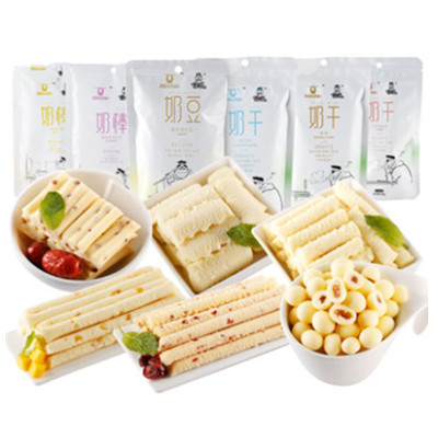 奶香浓郁！科尔沁牛奶酪600g*6袋