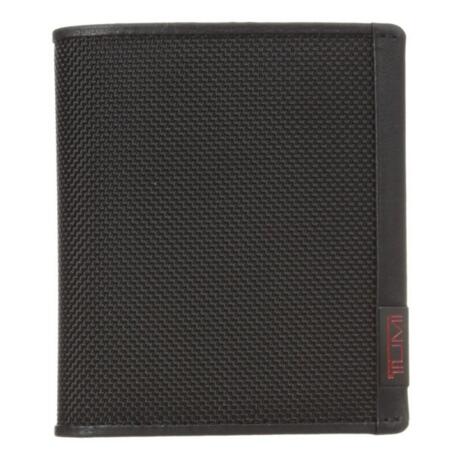 全网好价！Tumi 男式 钱包 带ID夹 19238 黑色 3.5英寸