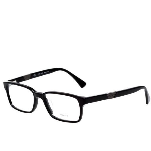 简约时尚！POLICE 中性 眼镜架 V1831M-0700-53