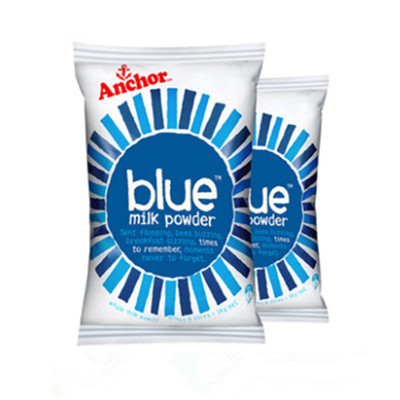 纯净奶源！Anchor安佳全脂奶粉1KG*2袋