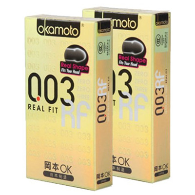店庆价！Okamoto冈本超薄避孕套003黄金10片*2盒