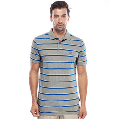 运动休闲！探路者男士透气吸汗棉POLO衫TAJD81568