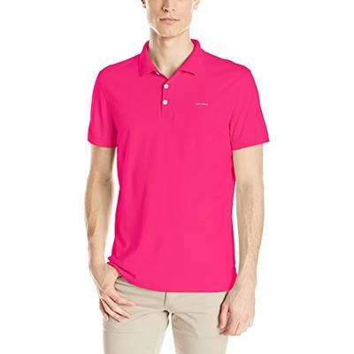 舒适！Calvin Klein Jersey 男士纯棉POLO衫