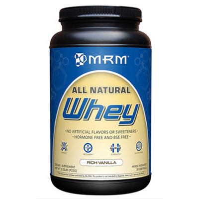 健身必备！MRM全天然乳清蛋白粉2磅