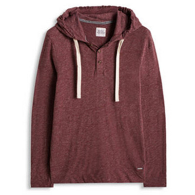 直降！ESPRIT EDC男士纯色连帽卫衣-046CC2K038