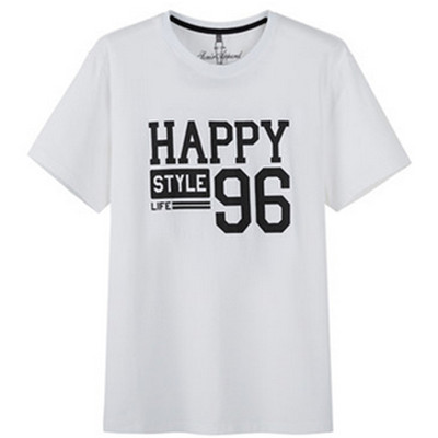 青春活力！森马男士纯棉圆领印花短袖T恤10-215001488