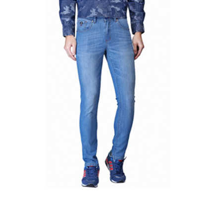 休闲百搭！真维斯男士舒适活力休闲韩版牛仔裤54-181506