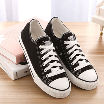 休闲百搭！回力低帮系带帆布鞋T39101