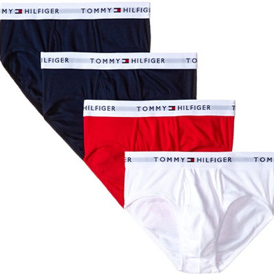 新低！Tommy Hilfiger 汤米&middot;希尔费格男式棉制内裤4件装