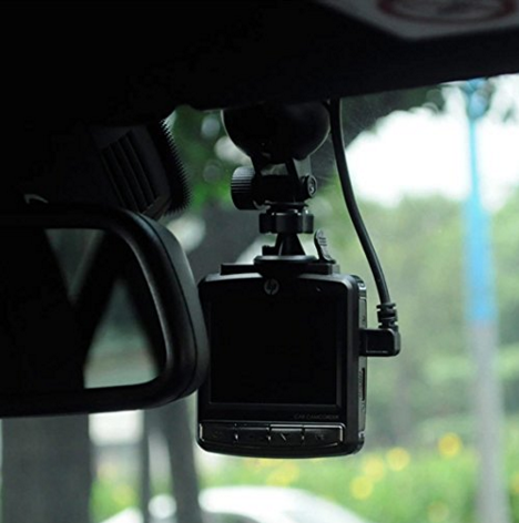 清晰！HP 惠普 F300c 行车记录仪 高清夜视停车监控