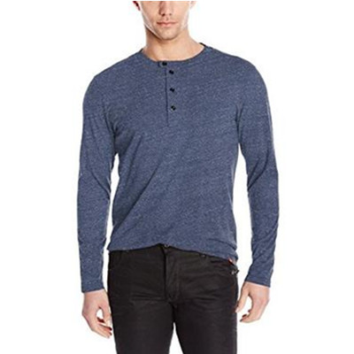 白菜！G-Star Raw Riban Granddad男式全棉亨利衫