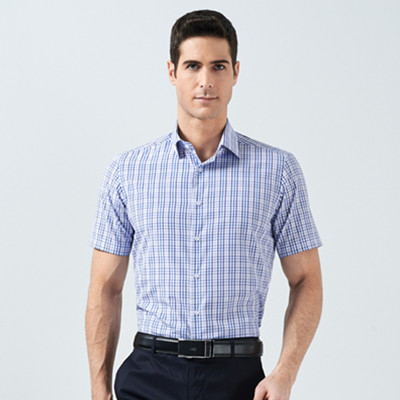 英伦风！杉杉商务时尚休闲衬衫TCB1014D
