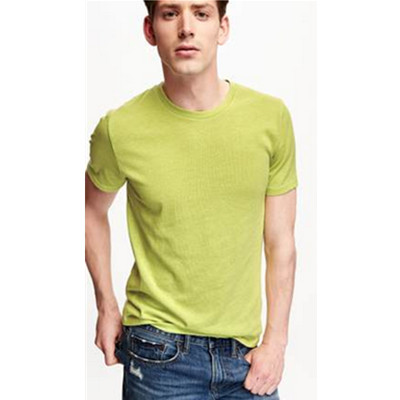 简约设计！Old Navy舒适棉质亮色圆领短袖T恤219486