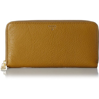 小巧简洁！FOSSIL化石 Sydney Zip 手拿钱包